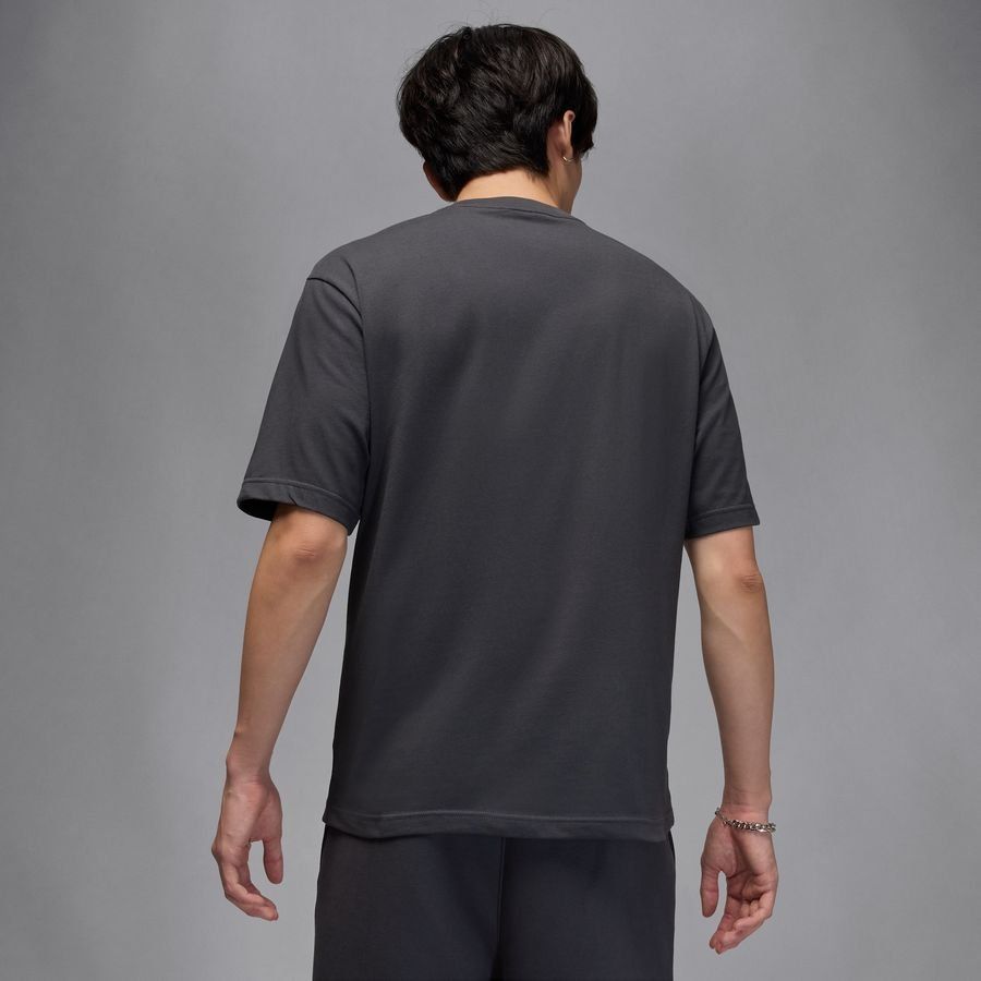 Paris Saint Germain T-Shirt Logo Jordan x PSG - Anthracite - Men's-SoccerKits Hub | Buy Soccer Jerseys Online